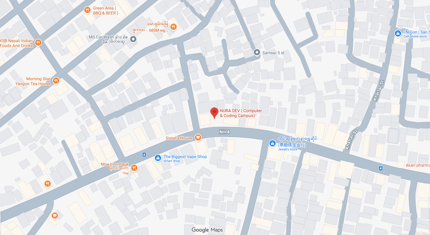Nura Next Office Map